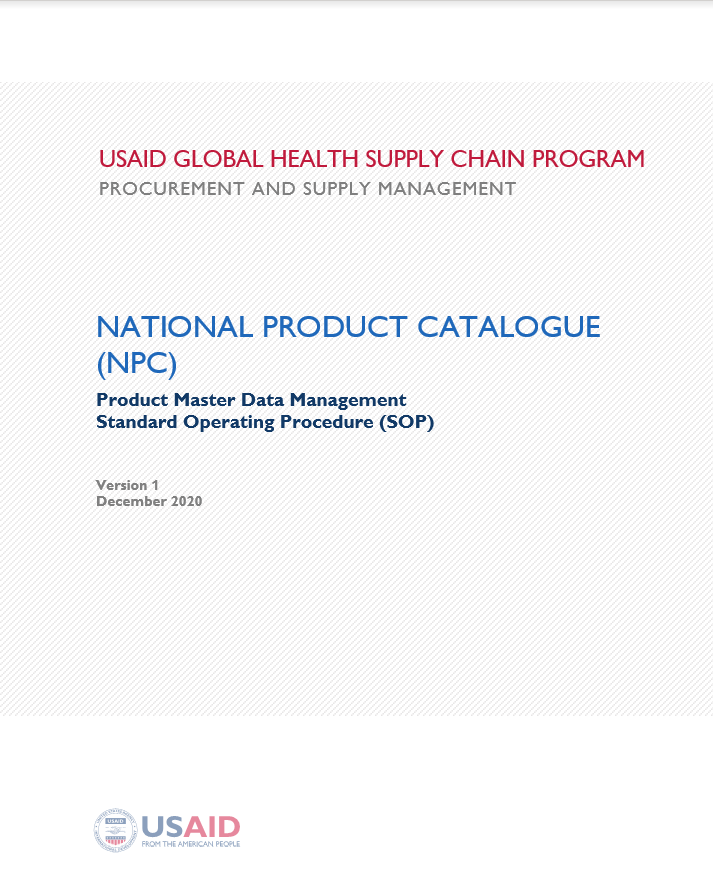 sop for supply chain management
